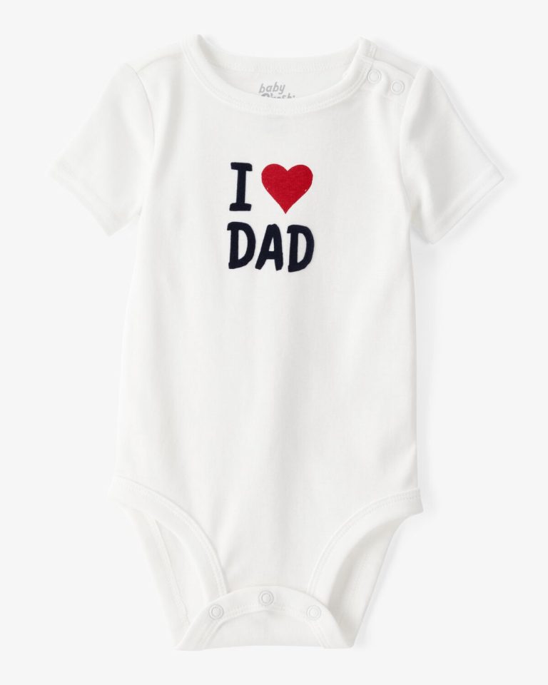 Baby I Love Dad Bodysuit