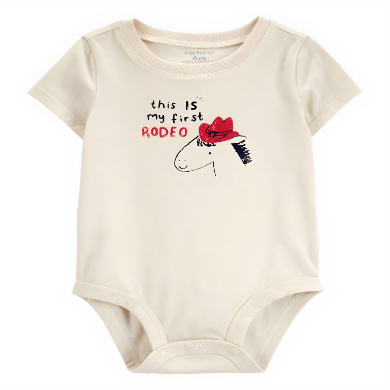 Baby My First Rodeo Short-Sleeve Bodysuit